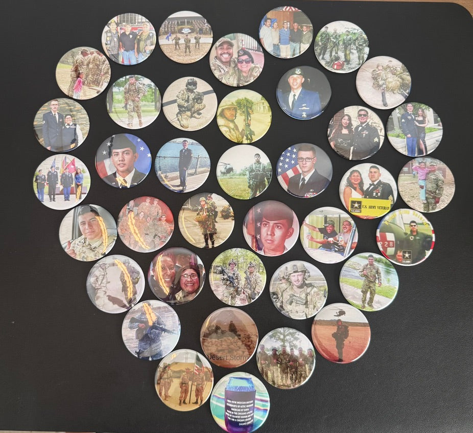 9 Custom 2.25" Round Magnets