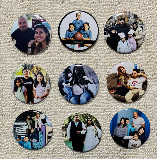 9 Custom 2.25" Round Magnets