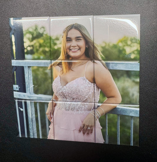 9 Square Magnet Puzzle